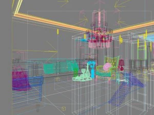 3d home 447 3D Model