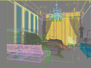 3d home 452 3D Model