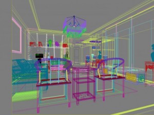 3d home 453 3D Model