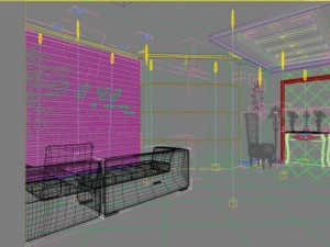 3d home 454 3D Model