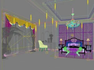 3d home 455 3D Model