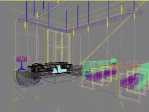 3d home 462 3D Model