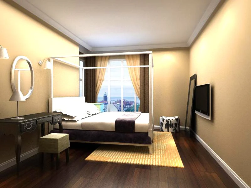 3d home 465 3D Model .c4d .max .obj .3ds .fbx .stl .blend