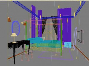 3d home 465 3D Model