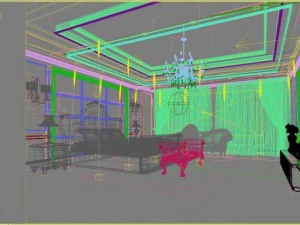 3d home 469 3D Model