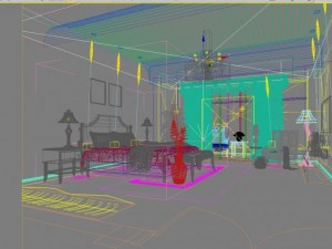 3d home 471 3D Model