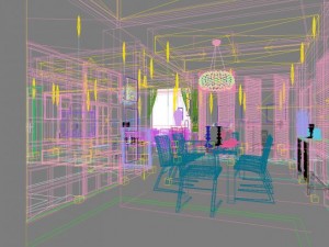 3d home 476 3D 모델