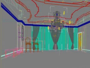 3d home 477 3D Model