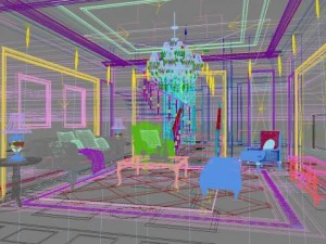 3d home 479 3D Model