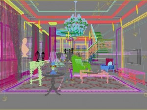 3d home 480 Model 3D