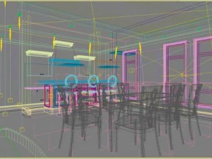 3d home 482 3D Model