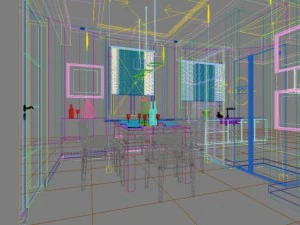 rumah 3d 486 Model 3D