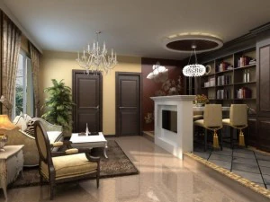 3d 홈 489 3D 모델