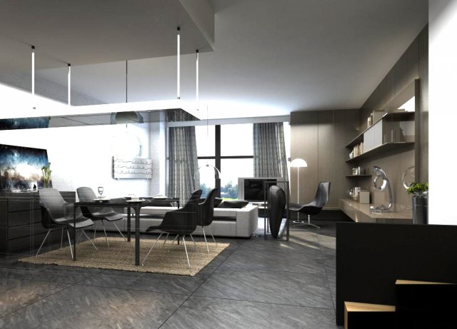 3d home 491 Modelo 3D .c4d .max .obj .3ds .fbx .stl .blend 