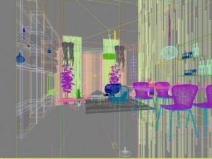 3d home 494 Model 3D