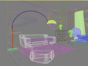 3d home 499 3D Model