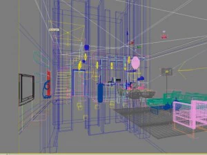 3d home 500 3D Model
