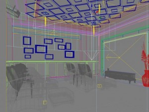3d home 501 3D Model