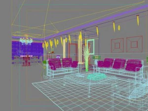 3d home 508 3D Model
