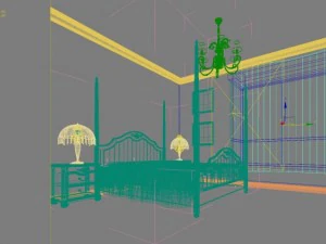 3d home 517 3D Model