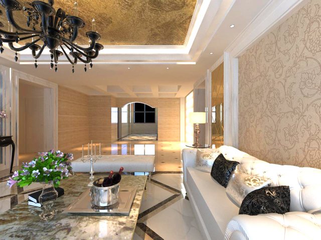 3d home 524 3D Модель .c4d .max .obj .3ds .fbx .stl .blend 
