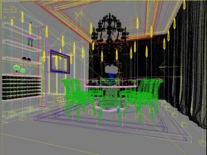 3d home 524 3D Model
