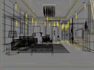3d home 527 3D Model