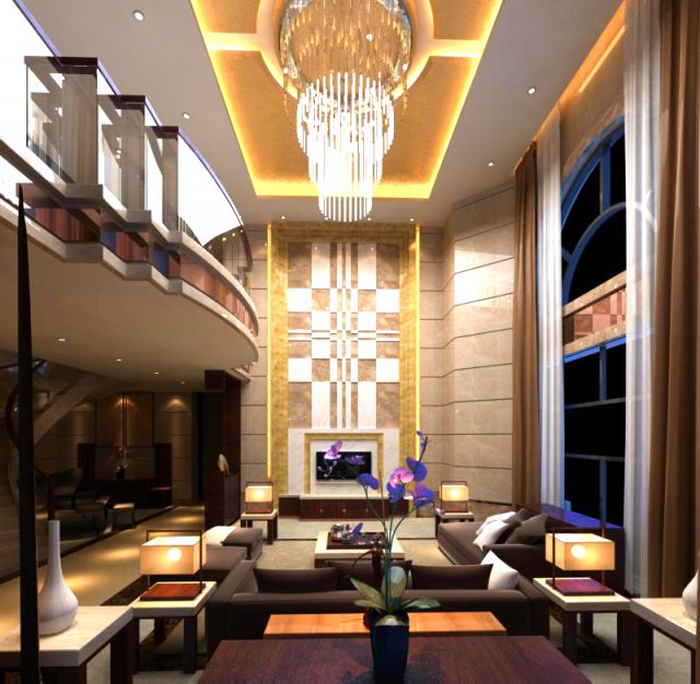 3d home 533 Model 3D .c4d .max .obj .3ds .fbx .stl .blend 