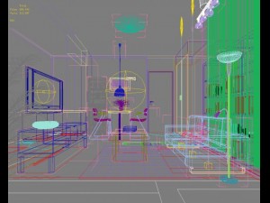 3d home 540 3D Model