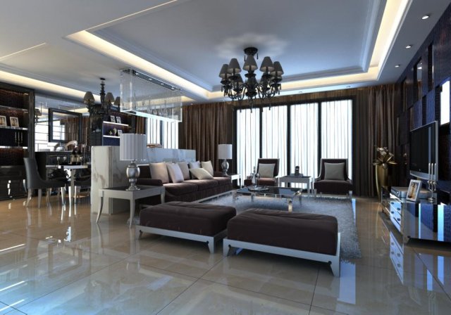 3d home 543 Model 3D .c4d .max .obj .3ds .fbx .stl .blend 