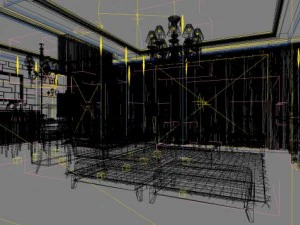 3d home 543 3D Model