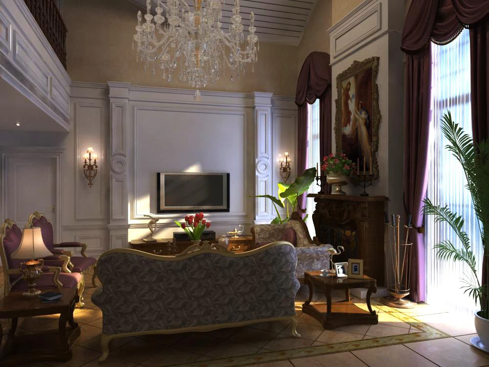 3d home 545 3D Model .c4d .max .obj .3ds .fbx .stl .blend 