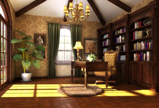 3d home 548 Modèle 3D .c4d .max .obj .3ds .fbx .stl .blend 