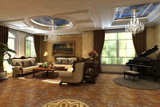 3d home 551 3D-Modell .c4d .max .obj .3ds .fbx .stl .blend 