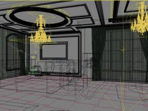 3d home 551 3D Model