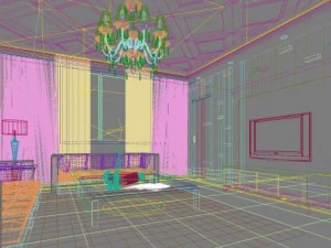 3d home 564 3D Model