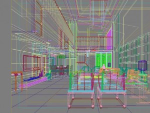 3d home 566 3D Model