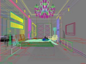 3d home 570 3D Model