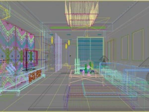 3d home 571 3D Model