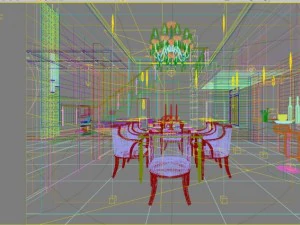 3d home 572 3D Model