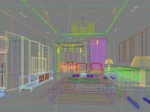 3d home 574 3D Model