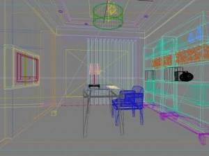 3d home 578 3D Model