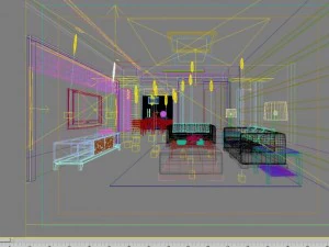 3d home 579 3D Model