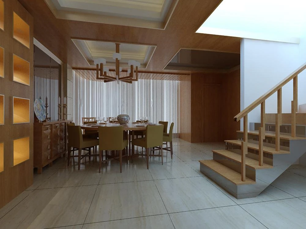 3d home 580 3D Model .c4d .max .obj .3ds .fbx .stl .blend 