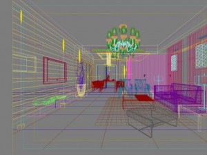 3d home 583 3D Modell