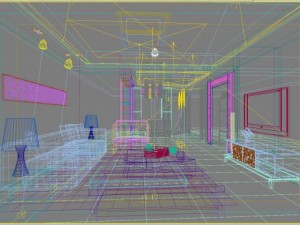 3d home 585 Model 3D