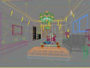 3d home 586 3D Model