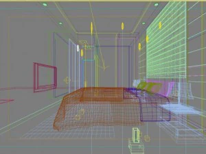 3d home 587 3D Model