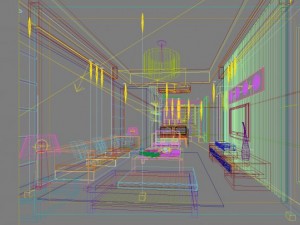 3d home 588 3D Model