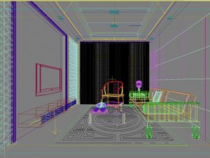 3d home 589 3D Model